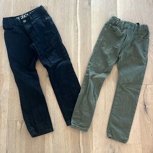 Boys pants, 2 pairs Gap and Crazy 8, size 6
